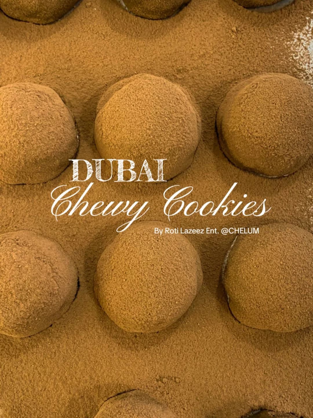 Dubai Chewy Cookie premium chocolate by Chelum