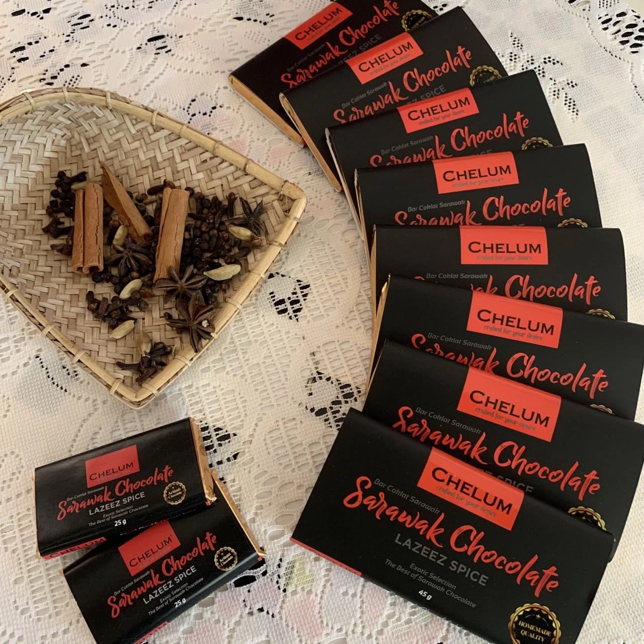 Chelum Lazeez Spice premium chocolate